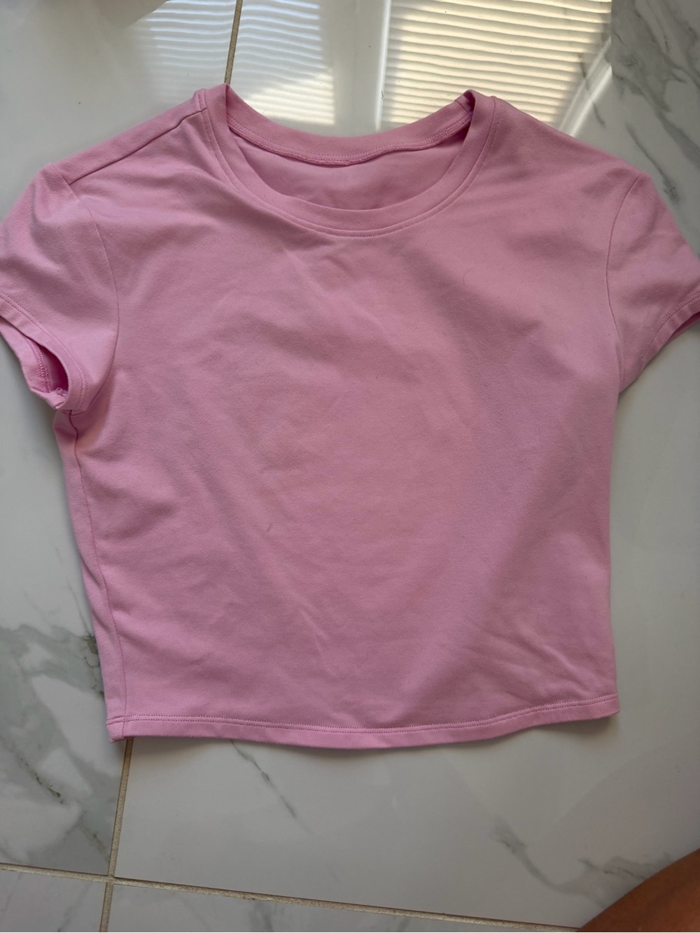 ALOsoft cropped tee